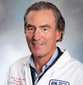 DR. David Systrom in lab coat
