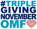 Triple Giving November OMF logo